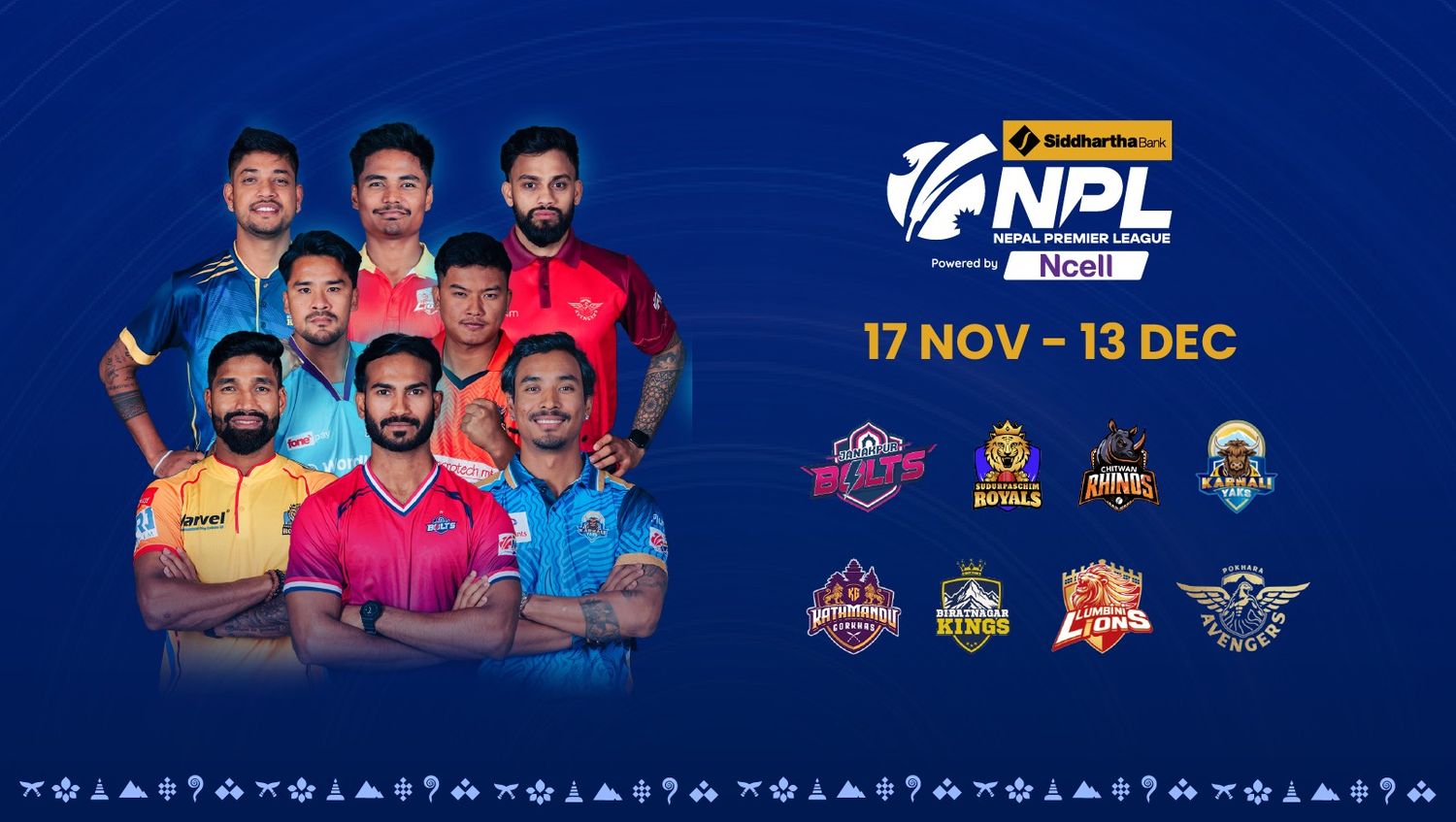 Siddhartha Bank Nepal Premier League 2025 powered by Ncell