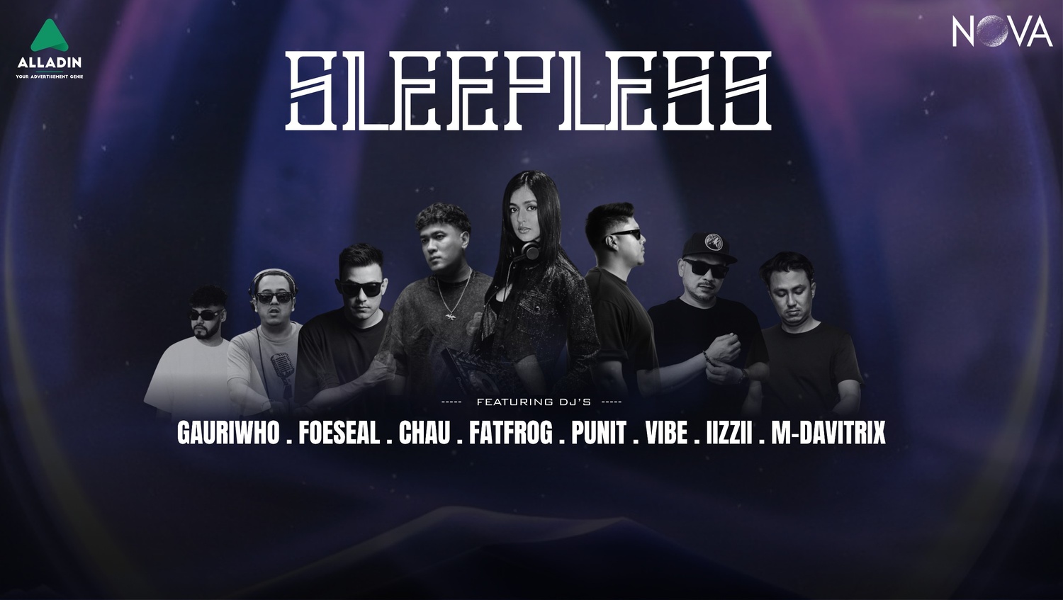 Sleepless by Alladin Events